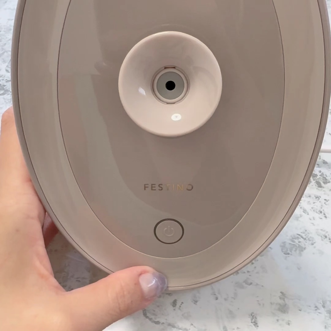 FESTINO Facial Aroma Nano Steamer SMHB-043のクチコミ「FESTINO フェイシャル アロマ ナノ スチーマー
ディープクレンジングと保湿ケアに是非🩷.....」（3枚目）