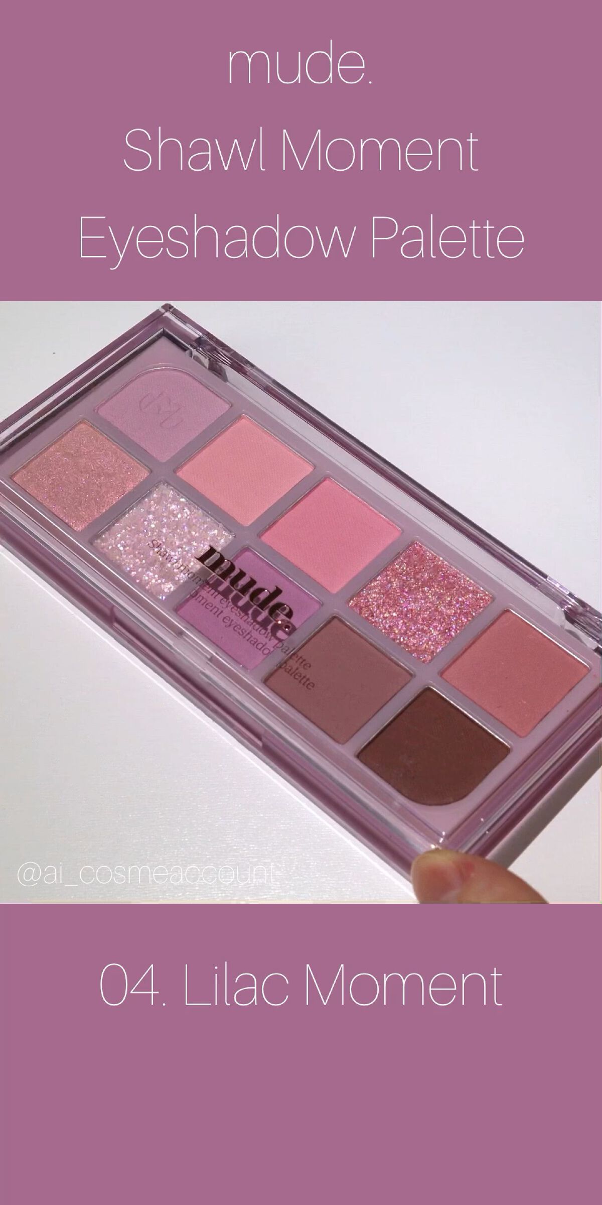 MDショールモーメント アイシャドウパレット/mude./アイシャドウパレットの人気ショート動画