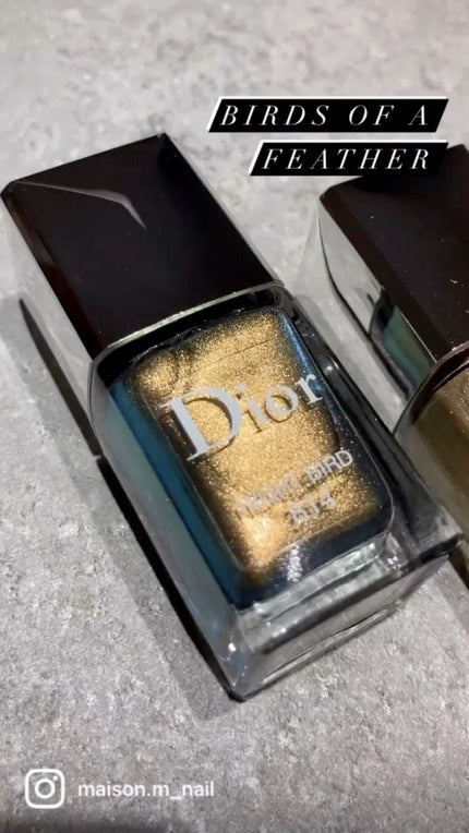 ディオール ヴェルニ<バーズ オブ ア フェザー>/Dior/マニキュアの人気ショート動画