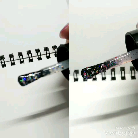 ITGグリッターネイル/DAISO/マニキュアの動画クチコミ2つ目