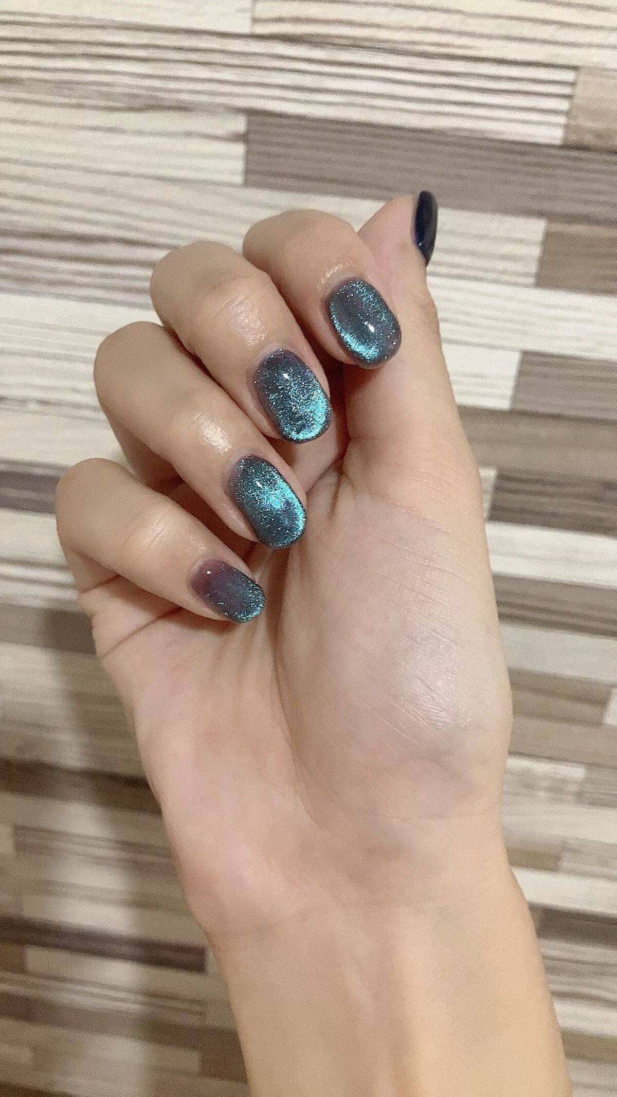 ラブリー5Dキャッツアイジェル/グレースジェル/ジェルネイルを使ったクチコミ（1枚目）