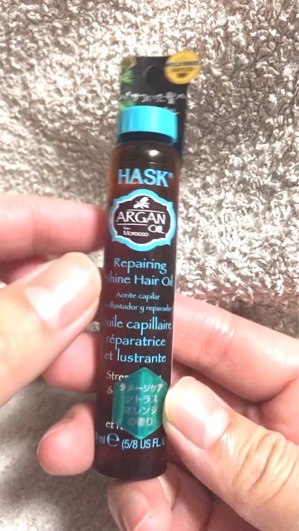 アルガンヘア用シャインオイル/HASK/ヘアオイルの人気ショート動画
