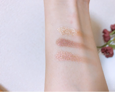 グリッタープリズム シャドウ/MISSHA/グリッターを使ったクチコミ（3枚目）