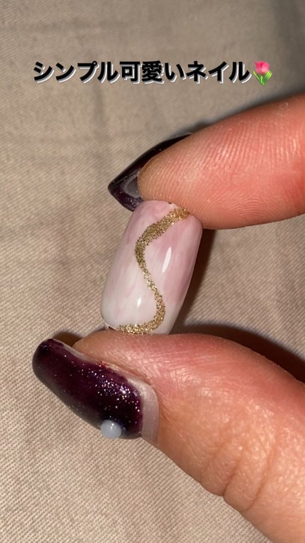 BRG ジェルネイル/DAISO/ジェルネイルの人気ショート動画