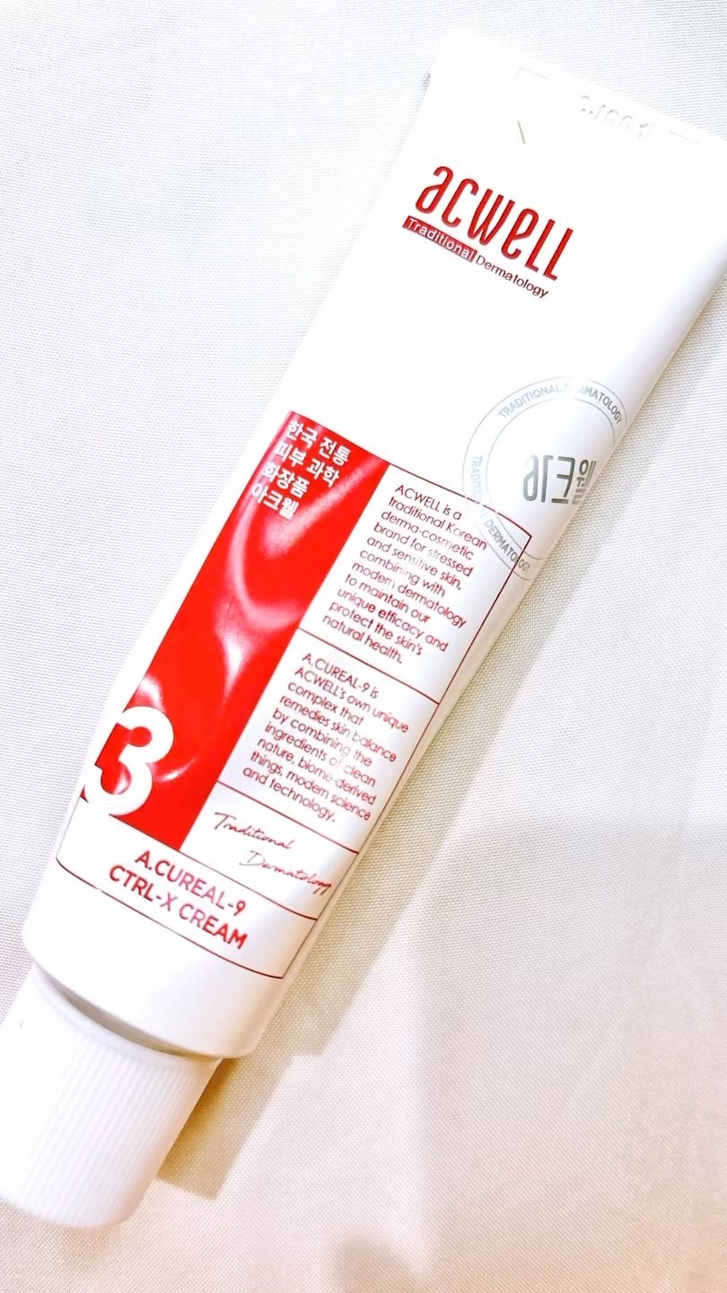 アキュリアルナインコントロールエックスクリーム/ACWELL/フェイスクリームを使ったクチコミ（1枚目）