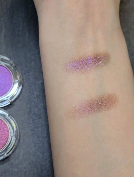 マルチグリッターカラー/ENBAN TOKYO/単色アイシャドウを使ったクチコミ(2枚目)