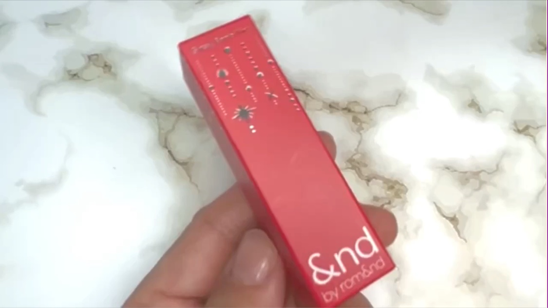 アンドバイロムアンド　グラッシーボムティント/&nd by rom&nd/リップティントを使ったクチコミ（1枚目）