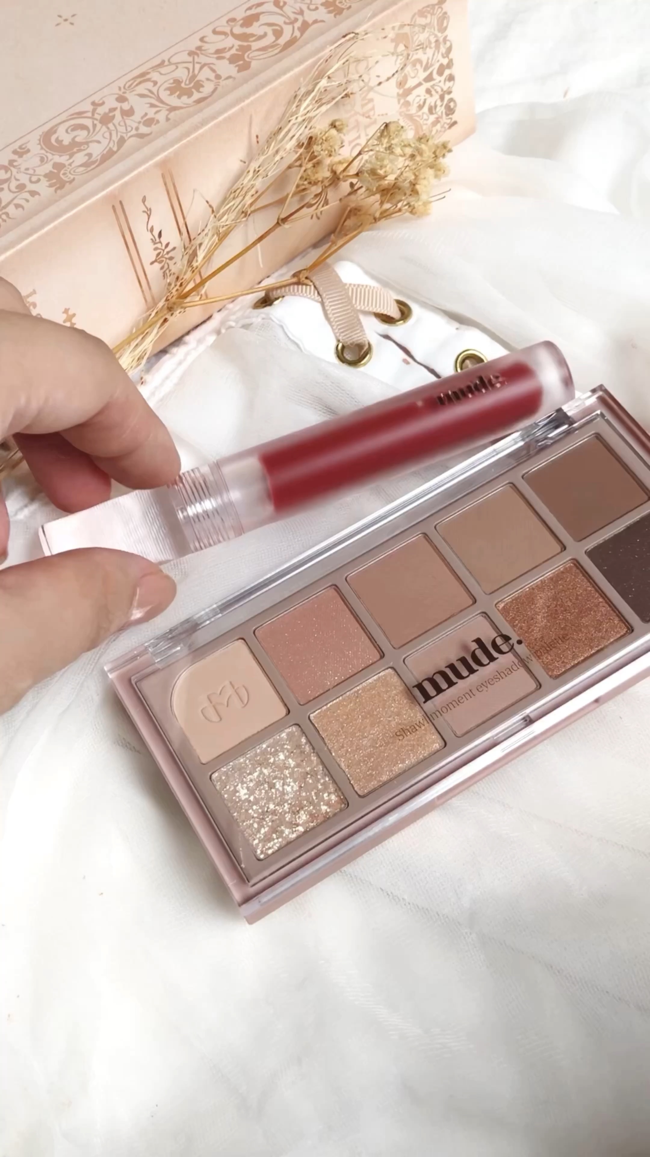 グラッセリップティント/mude./リップティントの動画クチコミ1つ目