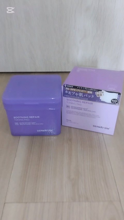 スージングリペア　トーニングパッド/ダーマファーム/トナーパッドの動画クチコミ1つ目
