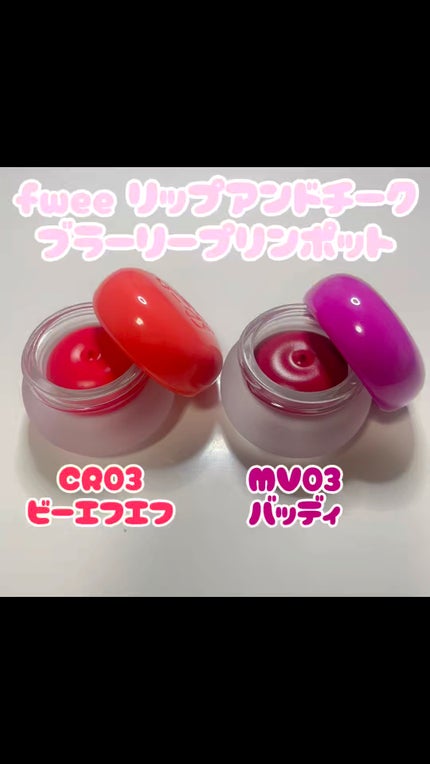 フィー リップアンドチーク ブラーリープリンポット CR03 フィー リップアンドチーク ブラーリープリンポット CR03
