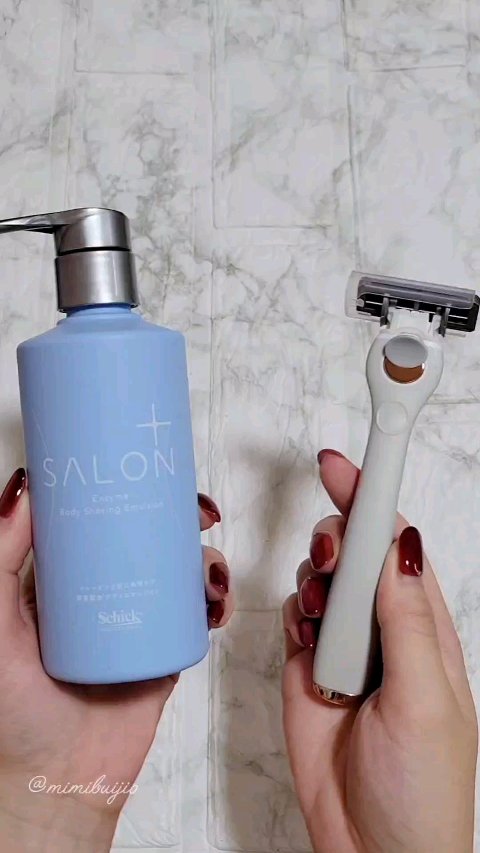 サロンプラス エンザイム ボディ シェービングエマルジョン/サロンプラス/ムダ毛ケアを使ったクチコミ（1枚目）