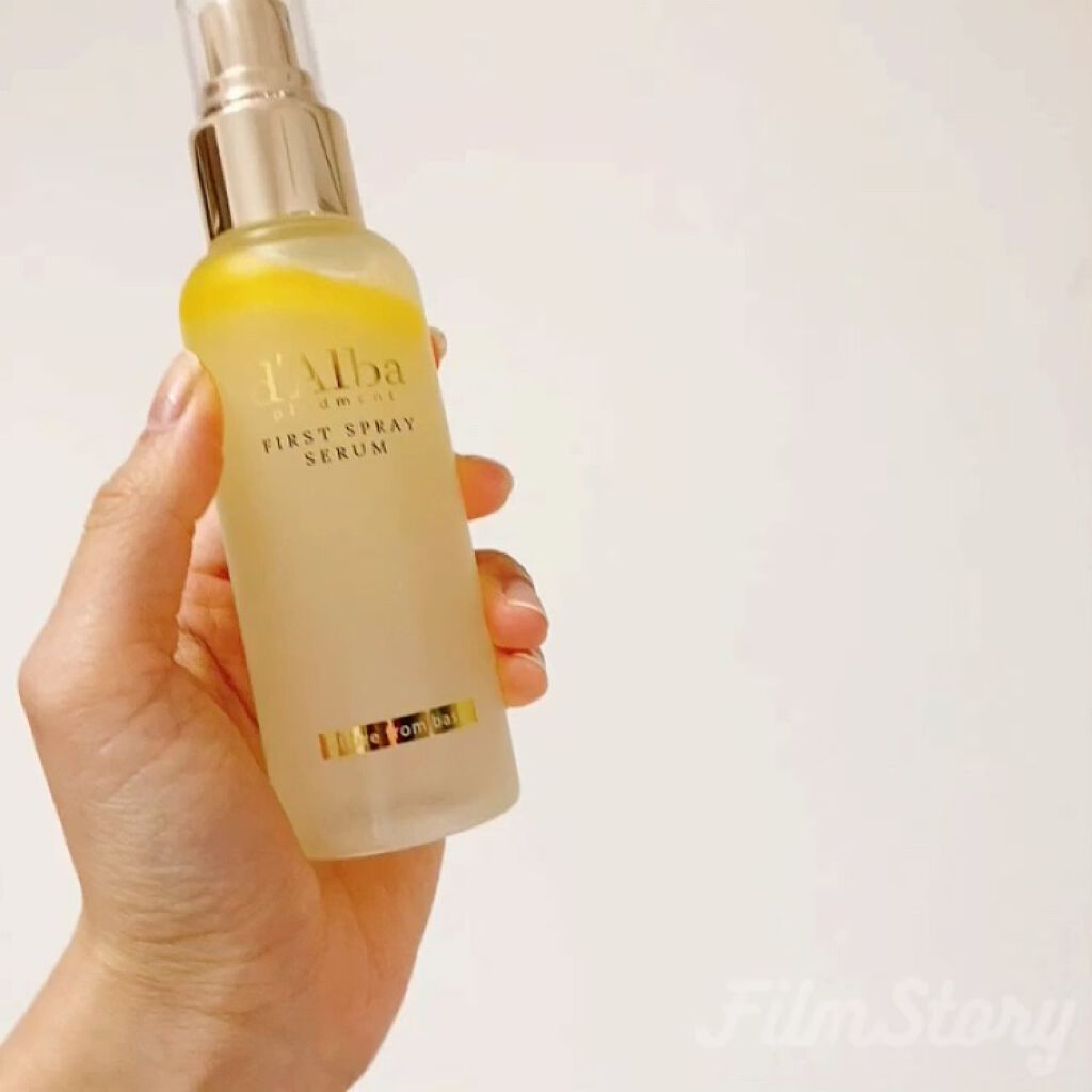 ダルバ ホワイトトリュフファーストスプレーセラム/ダルバ/ミスト状化粧水を使ったクチコミ（3枚目）