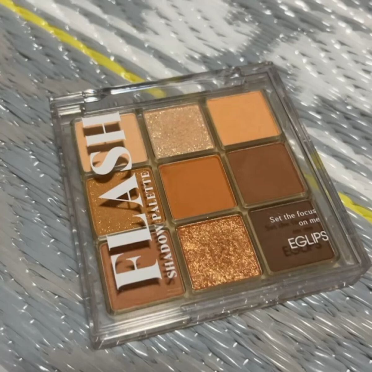 フラッシュシャドーパレット 01 Sunset Crush/EGLIPS/アイシャドウパレットを使ったクチコミ（1枚目）