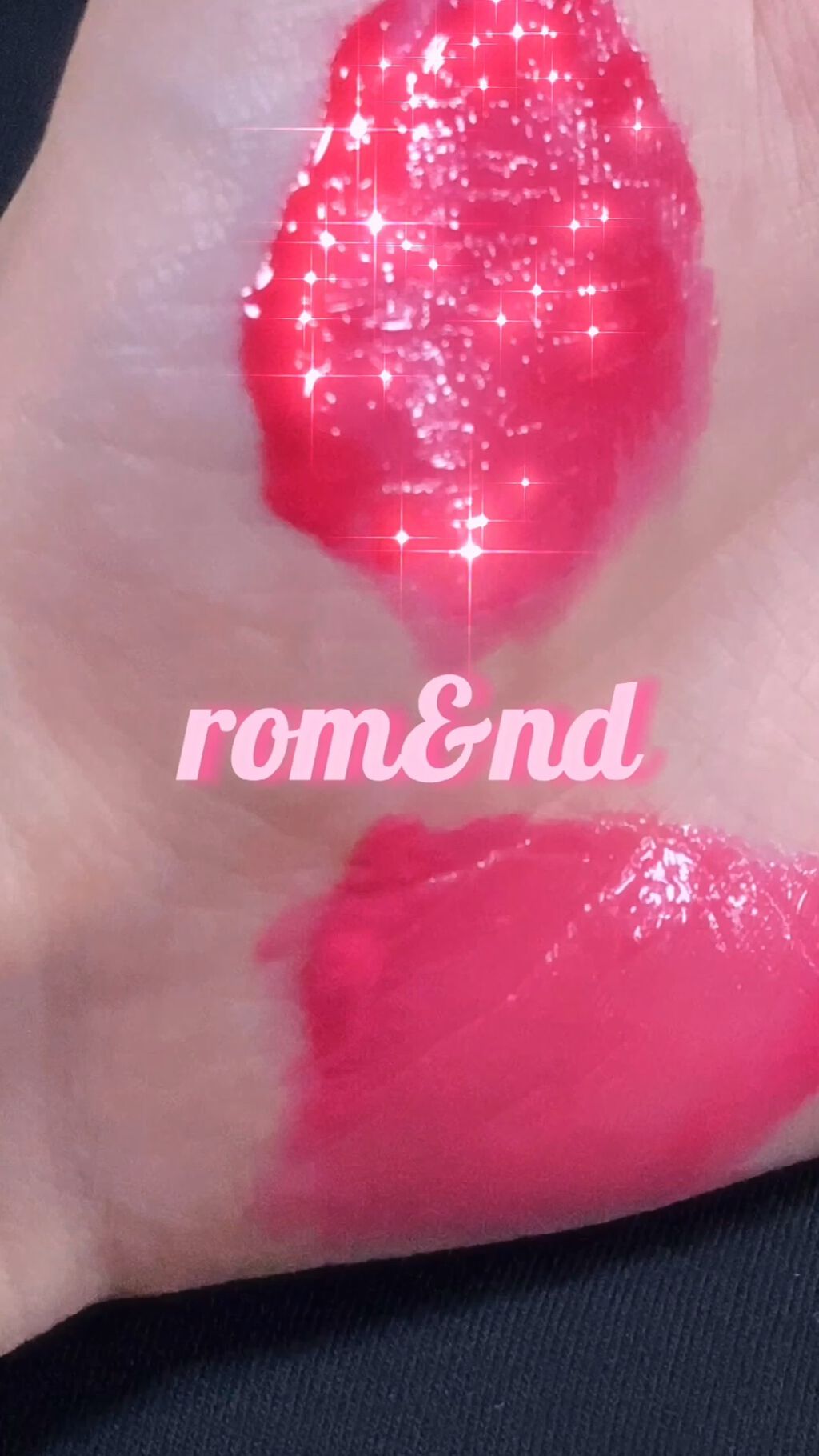 ジューシーラスティングティント/rom&nd/リップティントを使ったクチコミ（1枚目）
