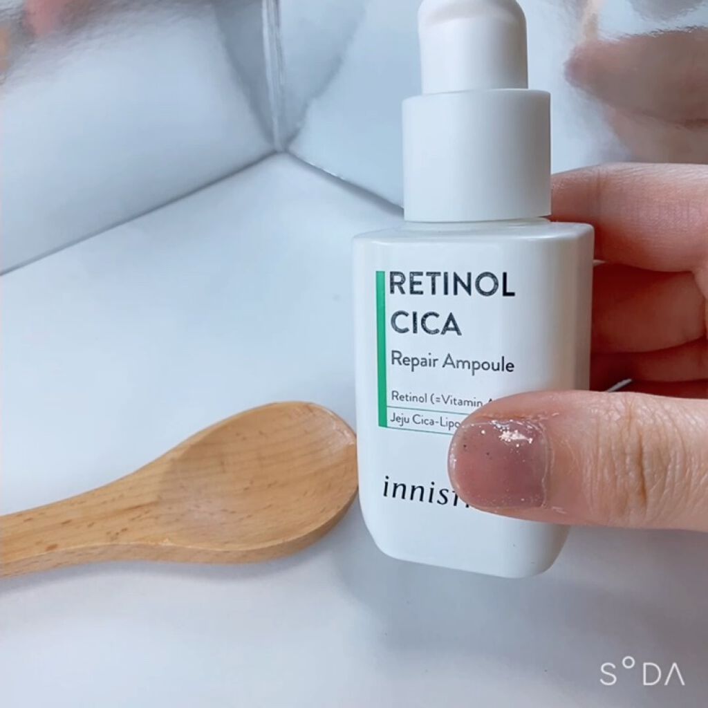 レチノール　シカ　リペア　セラム/innisfree/美容液を使ったクチコミ（3枚目）