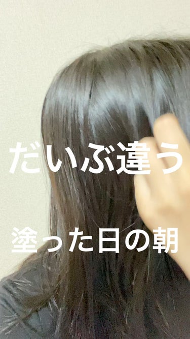 カームナイトリペアヘアオイル/YOLU/ヘアオイルの動画クチコミ3つ目