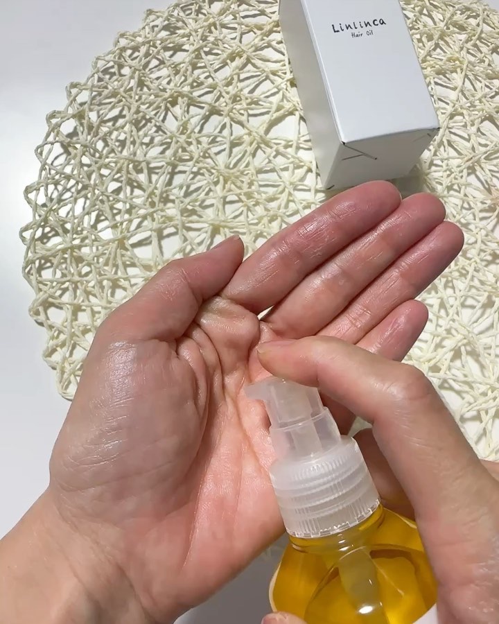 ヘアオイル/Linlinca/ヘアオイルの動画クチコミ2つ目