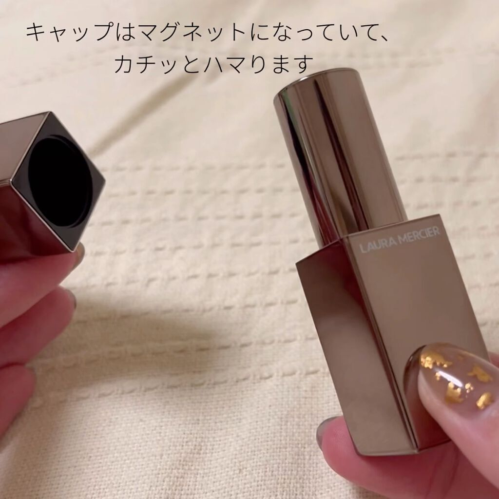 ルージュ エッセンシャル シルキー クリーム リップスティック/ローラ メルシエ/口紅の動画クチコミ2つ目