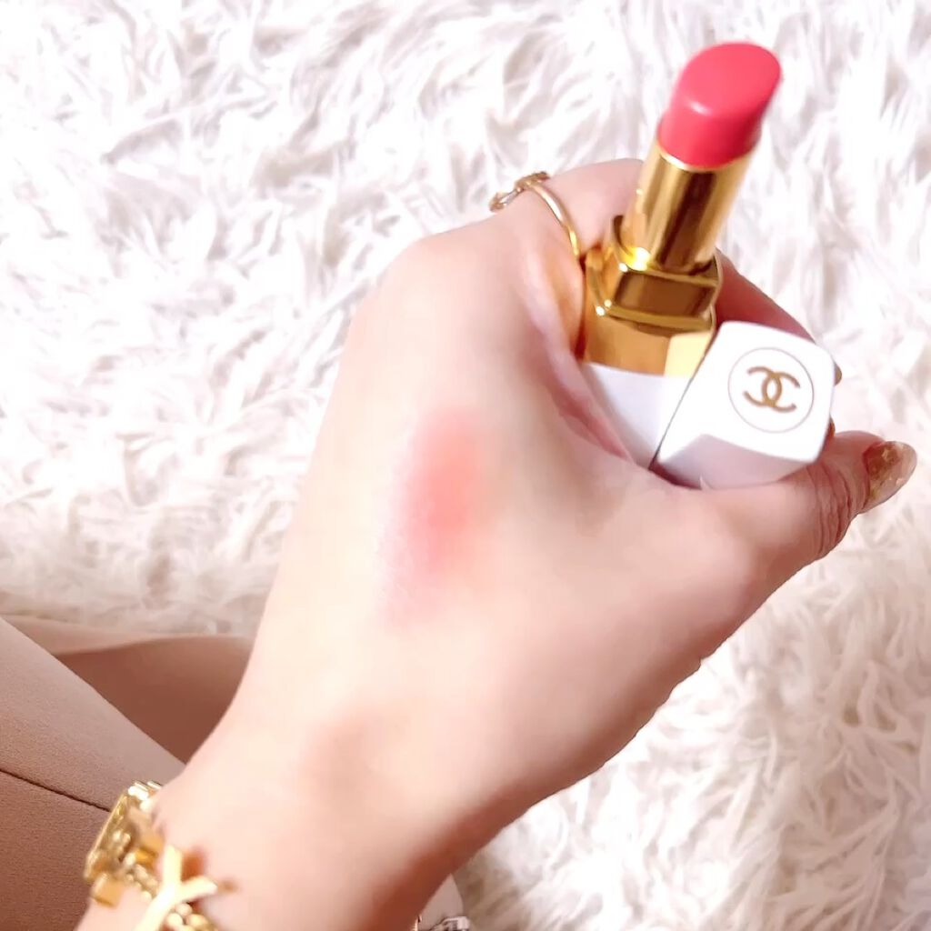 シャネル ルージュ ココ ボーム/CHANEL/口紅を使ったクチコミ（3枚目）