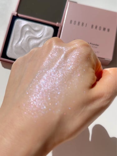 ハイライティング パウダー L44 ペタルグロウ/BOBBI BROWN/パウダーハイライトを使ったクチコミ（3枚目）