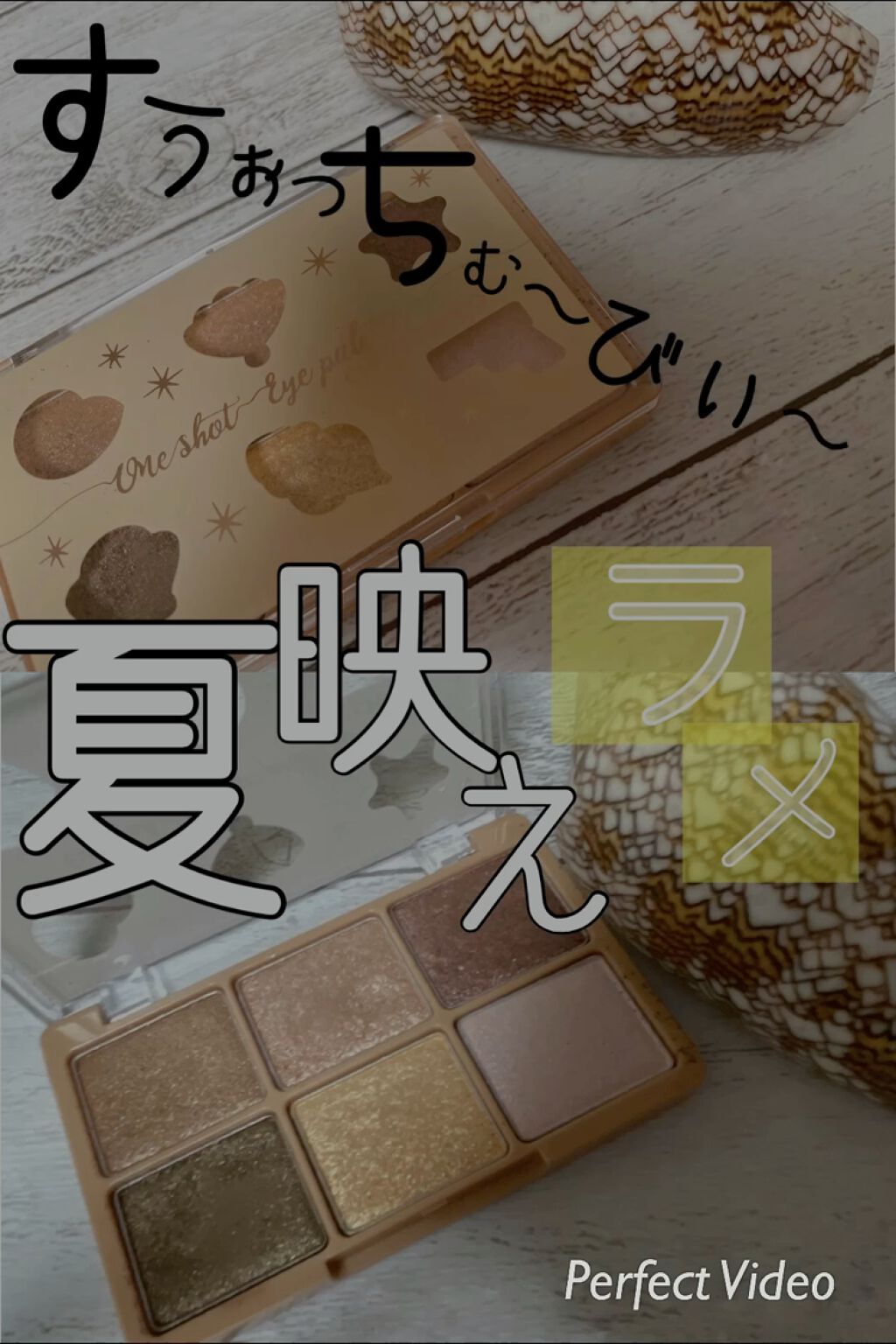 ワンショットアイパレット/CHICAY CHICO/アイシャドウパレットの動画クチコミ1つ目