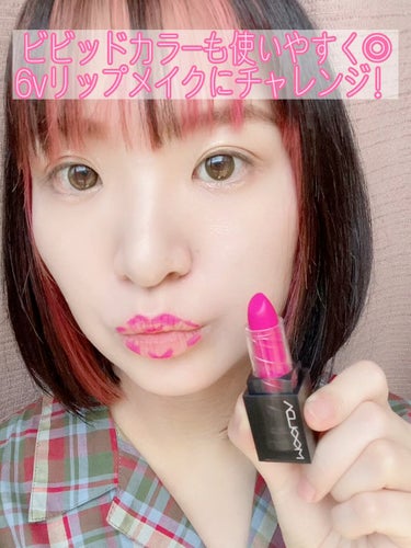 Color bang lipstick velvet/MOOLDA/口紅を使ったクチコミ（1枚目）