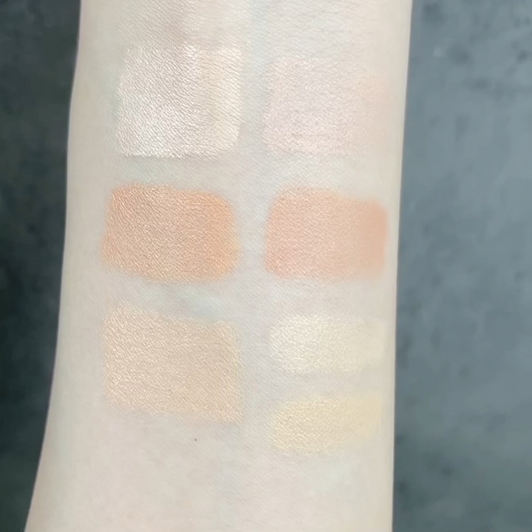 メイクアップベースパレット/SUIKO HATSUCURE/パレットコンシーラーの動画クチコミ5つ目