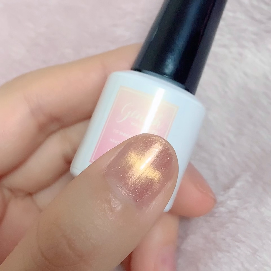 ジーニッシュマニキュア​（マグネット）/ジェルミーワン/マニキュアを使ったクチコミ（2枚目）