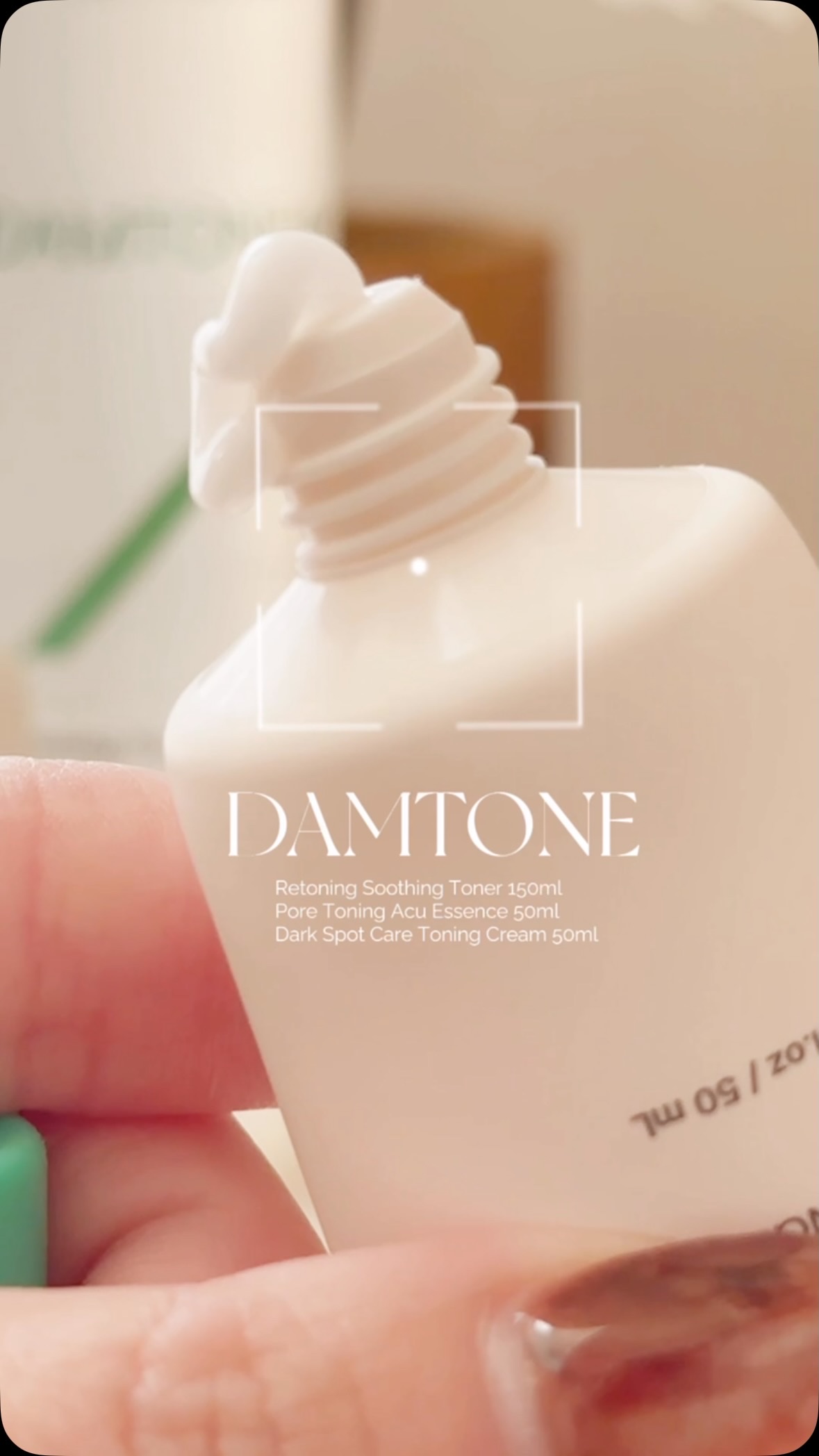 ダムトーン ポアトーンニングアキュエッセンス/ダムトーン/美容液の動画クチコミ4つ目