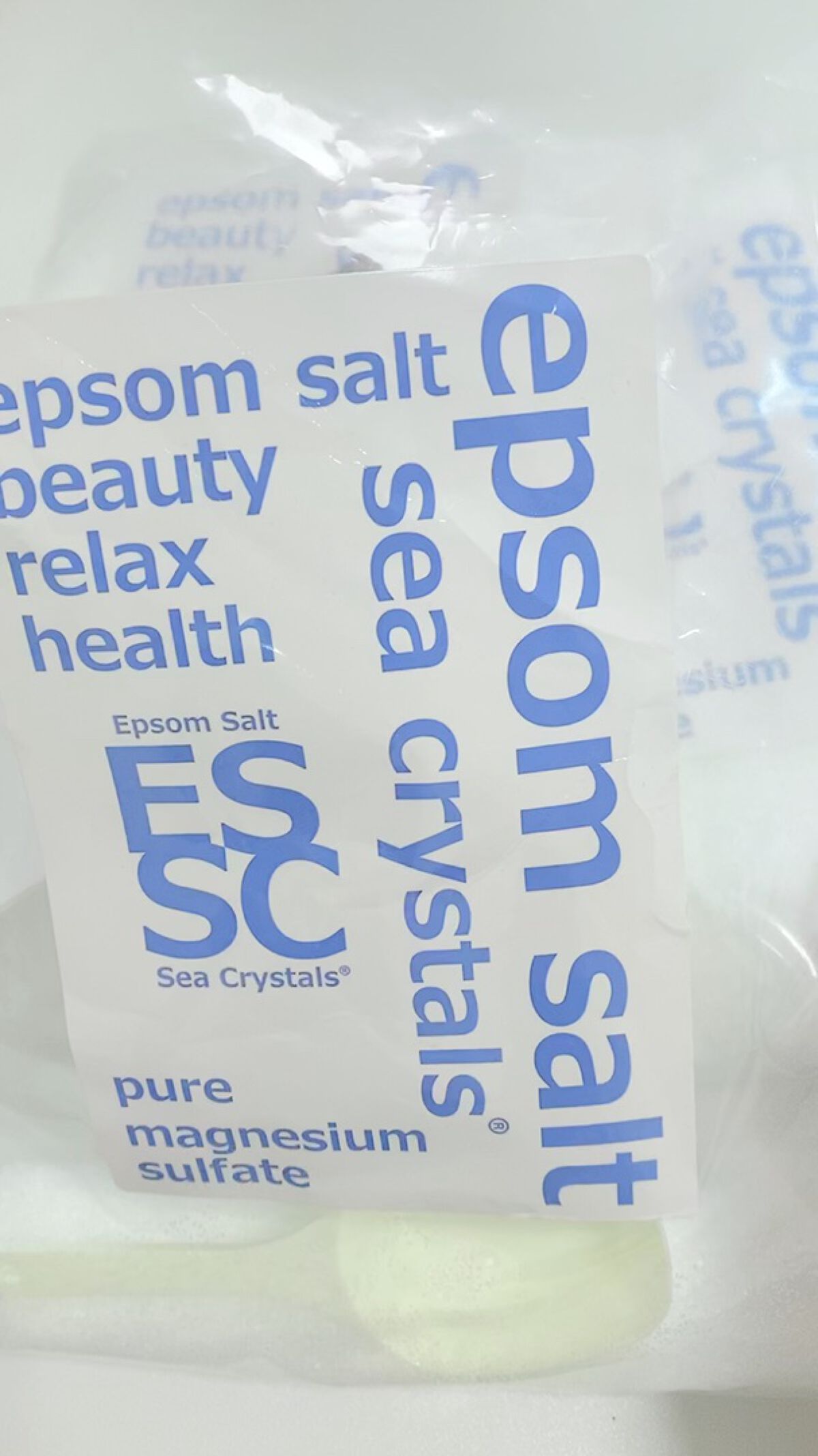 シークリスタルス エプソムソルト オリジナル/sea crystals/無機塩系入浴剤を使ったクチコミ（1枚目）