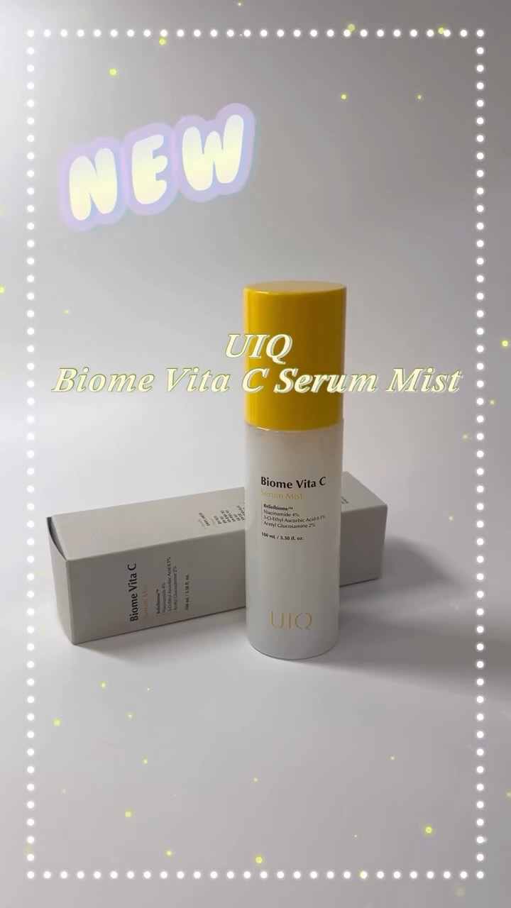 バイオームビタＣセラムミスト/UIQ/ミスト状化粧水の動画クチコミ1つ目