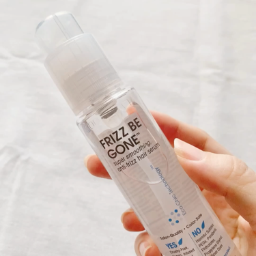 フリッズビーゴーン スムージング ヘアセラム/giovanni/ヘアオイルを使ったクチコミ（2枚目）