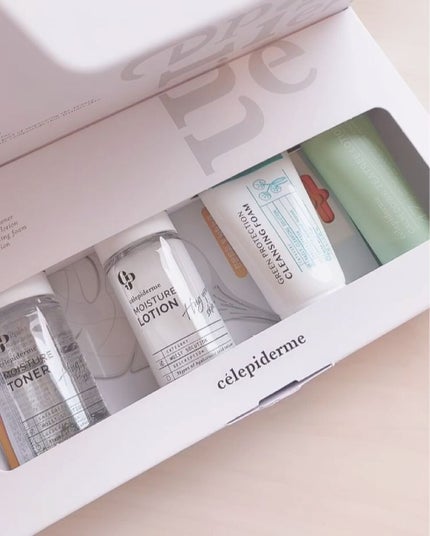 トライアルキット/celepiderme/スキンケアキットを使ったクチコミ(3枚目)