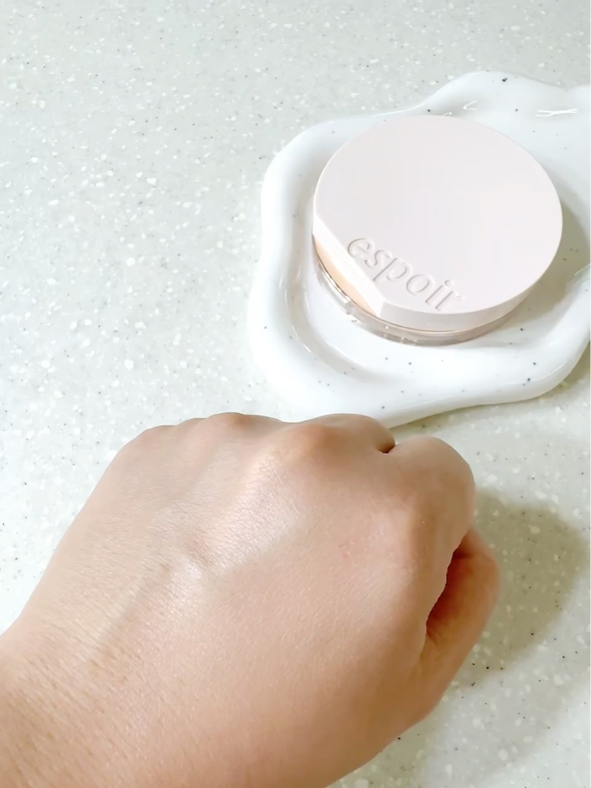 エスポア ビーグロー ボリュームクッション/espoir/クッションファンデーションの動画クチコミ3つ目