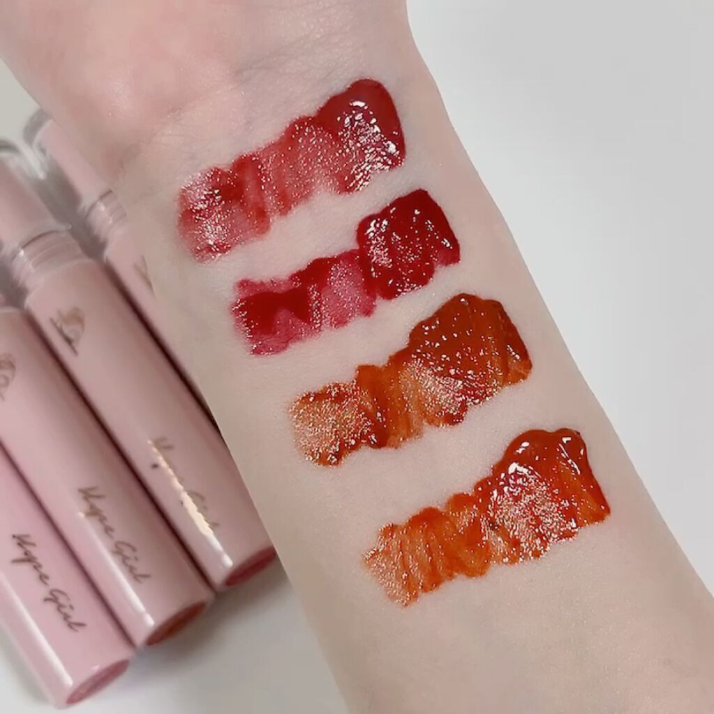 ムードアンドタッチラスターティント/Hope Girl/リップティントの動画クチコミ4つ目