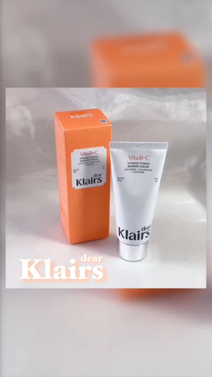 PDRN ビタグル バリアクリーム/Klairs/フェイスクリームの人気ショート動画