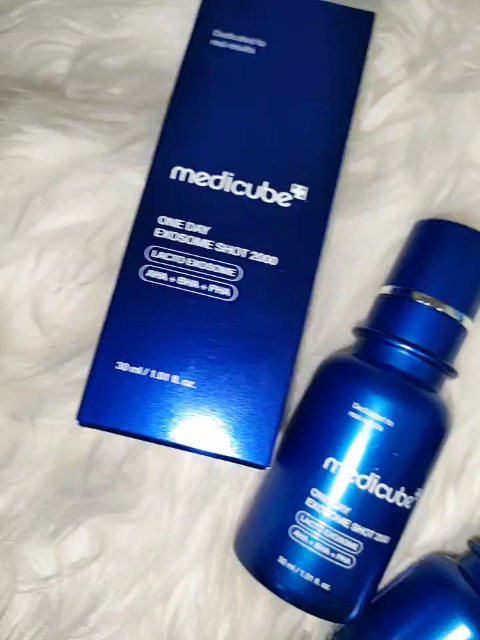 ゼロ1DAYエクソソームショット7500/MEDICUBE/美容液を使ったクチコミ（2枚目）