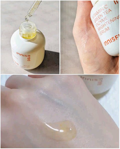 ビタC　グリーンティーエンザイム　ブライト　セラム/innisfree/美容液を使ったクチコミ（2枚目）