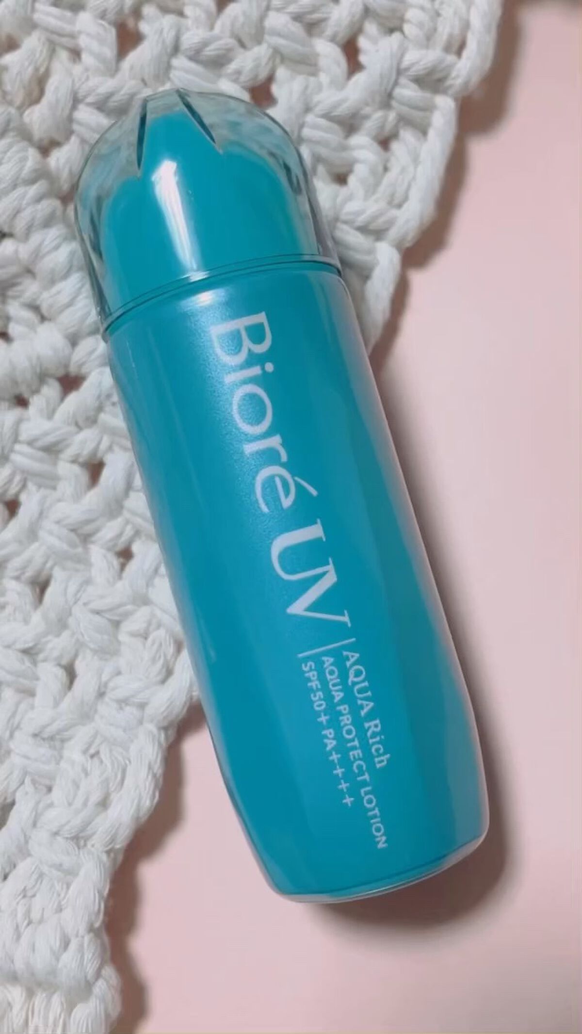 ビオレUV アクアリッチ アクアプロテクトローション(水層パック)/ビオレ/日焼け止めローションを使ったクチコミ（1枚目）