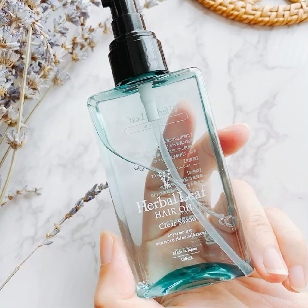 オーガニックヘアオイル クリアサボンの香り/ハーバルリーフ/アウトバストリートメントの動画クチコミ5つ目