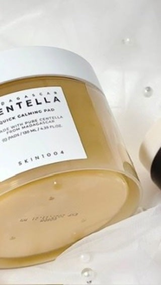 センテラ クイックカーミングパッド/SKIN1004/トナーパッドの人気ショート動画