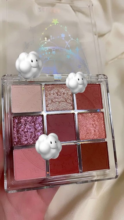 クォーツ 9色アイシャドウパレット(ドリームランドアイシャドウ)/ZEESEA/アイシャドウパレットの人気ショート動画