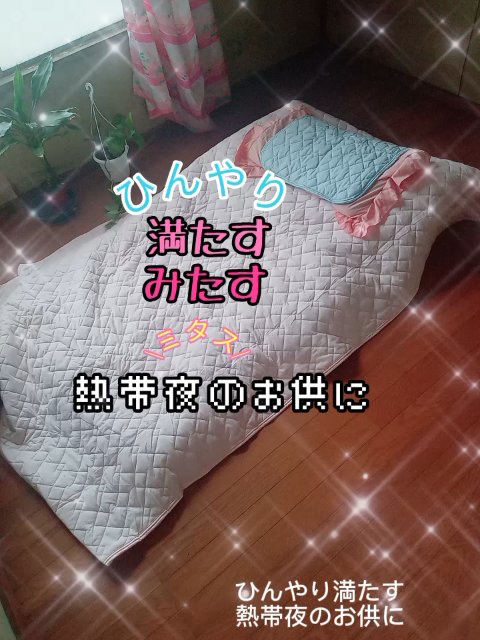 ひんやり敷きパッド/MITAS/その他を使ったクチコミ（1枚目）