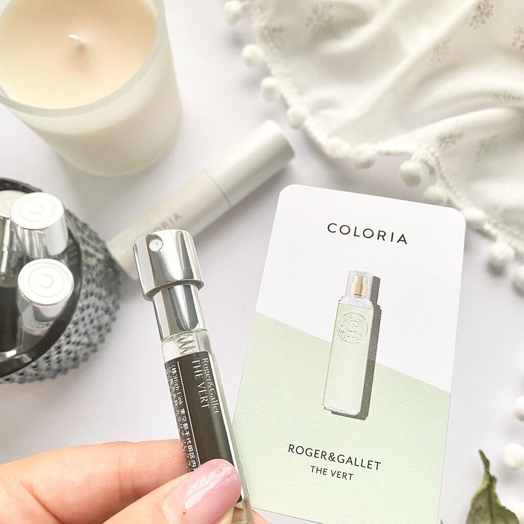 グリーンティー	 パフュームウォーター/ロジェ・ガレ/香水(レディース)の動画クチコミ1つ目