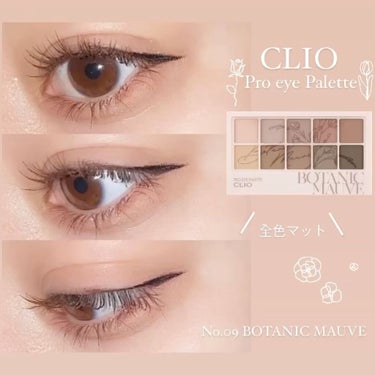 プロ アイ パレット 09 BOTANIC MAUVE(AD)/CLIO/アイシャドウパレットを使ったクチコミ（1枚目）