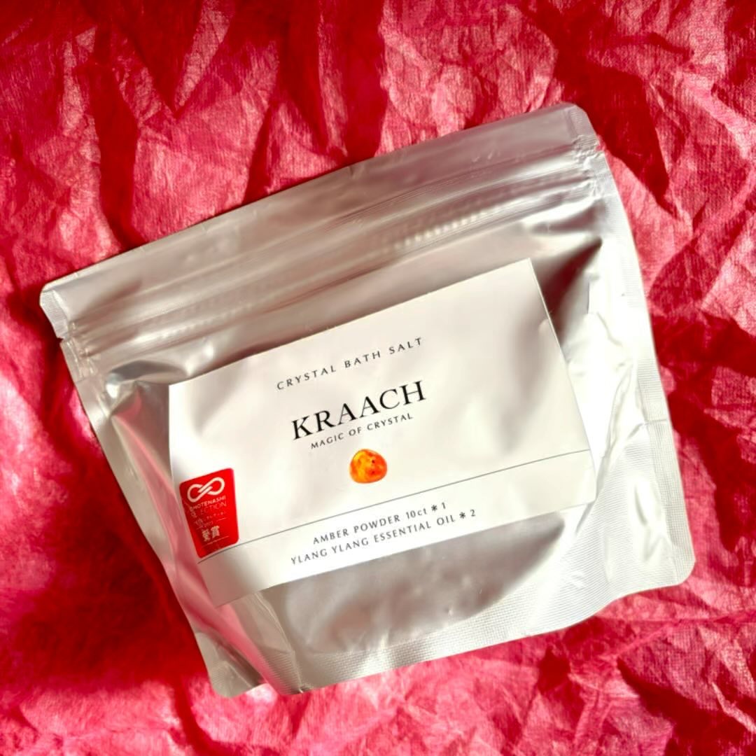 クリスタルバスソルト アンバー/KRAACH/入浴剤を使ったクチコミ（1枚目）