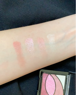 UR GLAM　VELVET EYE COLOR PALETTE/U R GLAM/アイシャドウパレットを使ったクチコミ（2枚目）