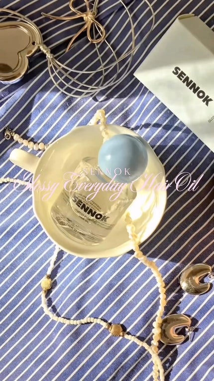 グロッシー エブリデー ヘアオイル ベビーブラッシャー/SENNOK/ヘアオイルの人気ショート動画