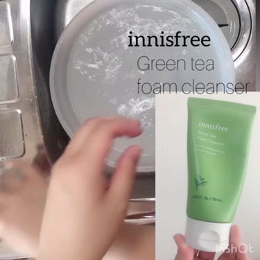 グリーンティー フォームクレンザー/innisfree/洗顔フォームを使ったクチコミ（1枚目）