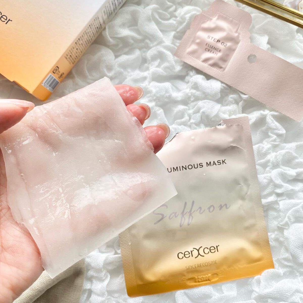ルミナスマスク   (ケアクリーム付き) /cerXcer/シートマスク・パックの人気ショート動画